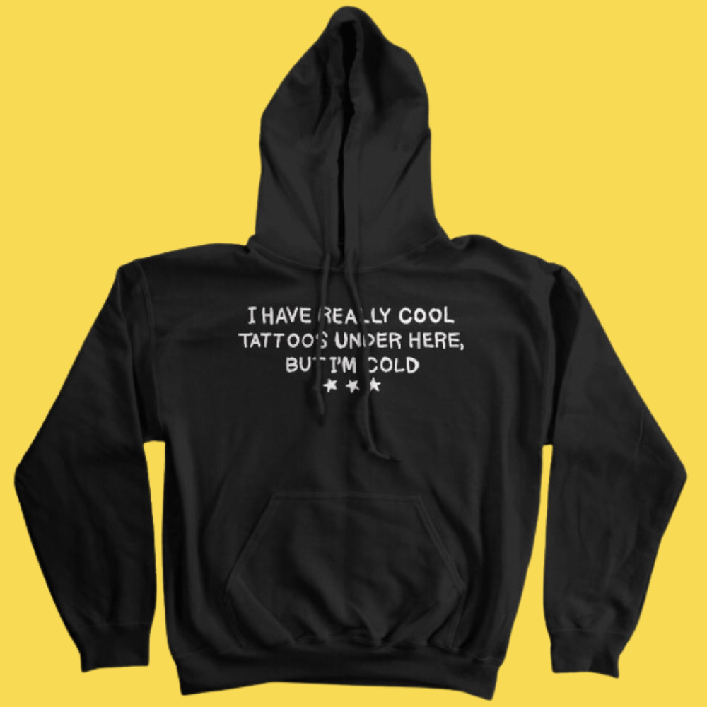 'Cool Tattoos' Hoodie -  - Sweatshirts