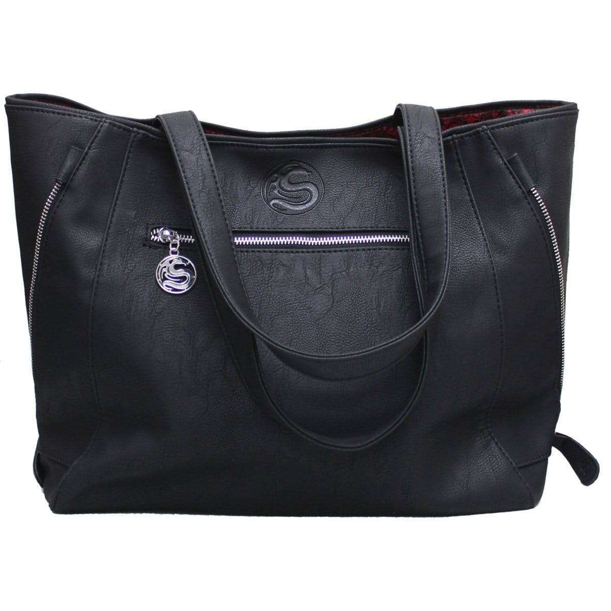 BLACK CAT - Tote Bag - PU Leather Studded -  - Bags