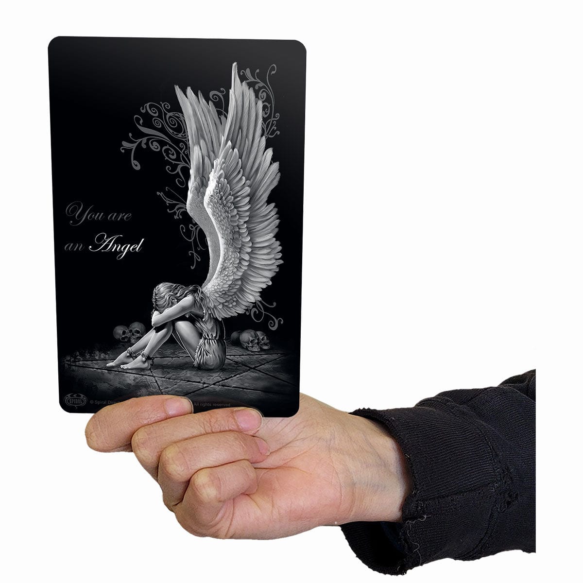 ENSLAVED ANGEL - Greet Tin Metal Cards -  - Greeting Card