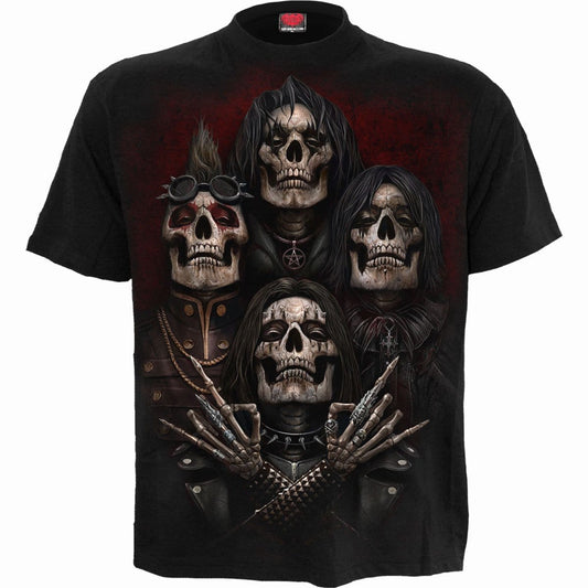 FACES OF GOTH - T-Shirt Black -  - T-Shirts