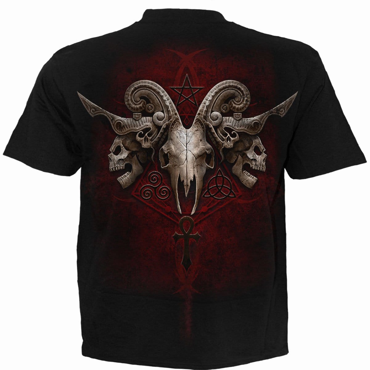 FACES OF GOTH - T-Shirt Black -  - T-Shirts