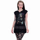GOTH FAMILIAR - Stud Waist Mini Dress Black -  - Dresses