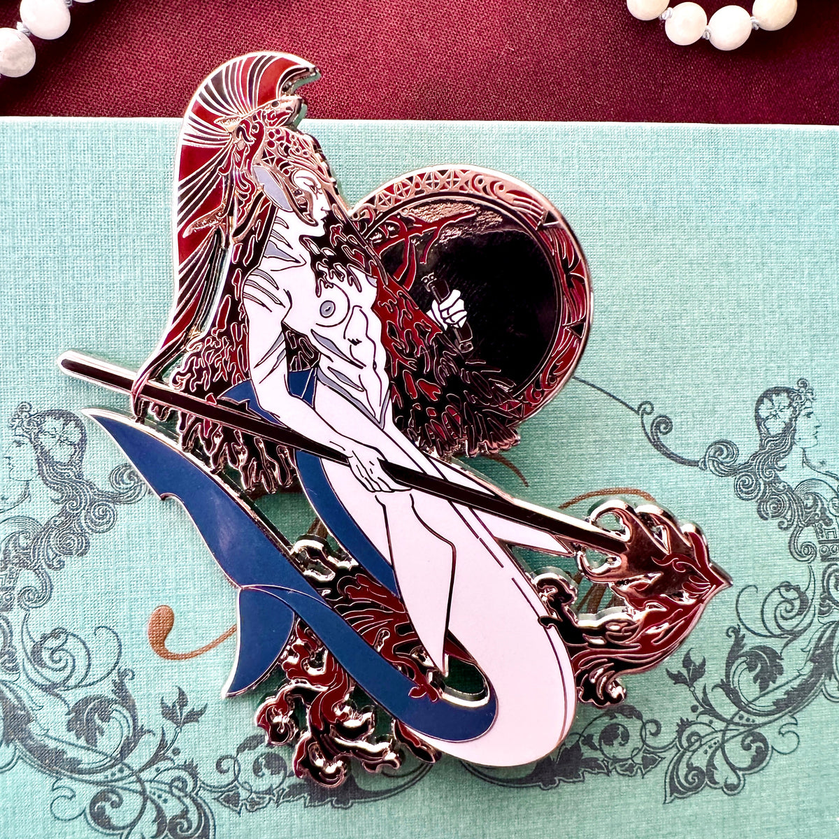 Enamel Pin - Mars Celestial Mermaid
