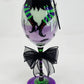 Artisan One Moon Flame Working Witch Halloween Wine Glass Candle Apple Brandy 20oz