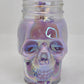 Artisan One Moon Flame Ethereal Veil Iridescent Skull Frankincense Candle