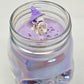Artisan One Moon Flame Ethereal Veil Iridescent Skull Frankincense Candle