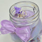 Artisan One Moon Flame Ethereal Veil Iridescent Skull Frankincense Candle
