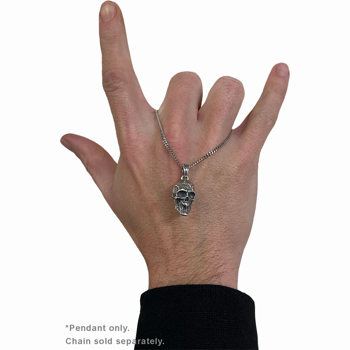 BAT CURSE - Pendant Only Hallmarked 925 Silver M -  - Jewelry