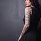Killstar Witchy Bitchy Skater Dress Black Button Back Jersey Graphic Medium