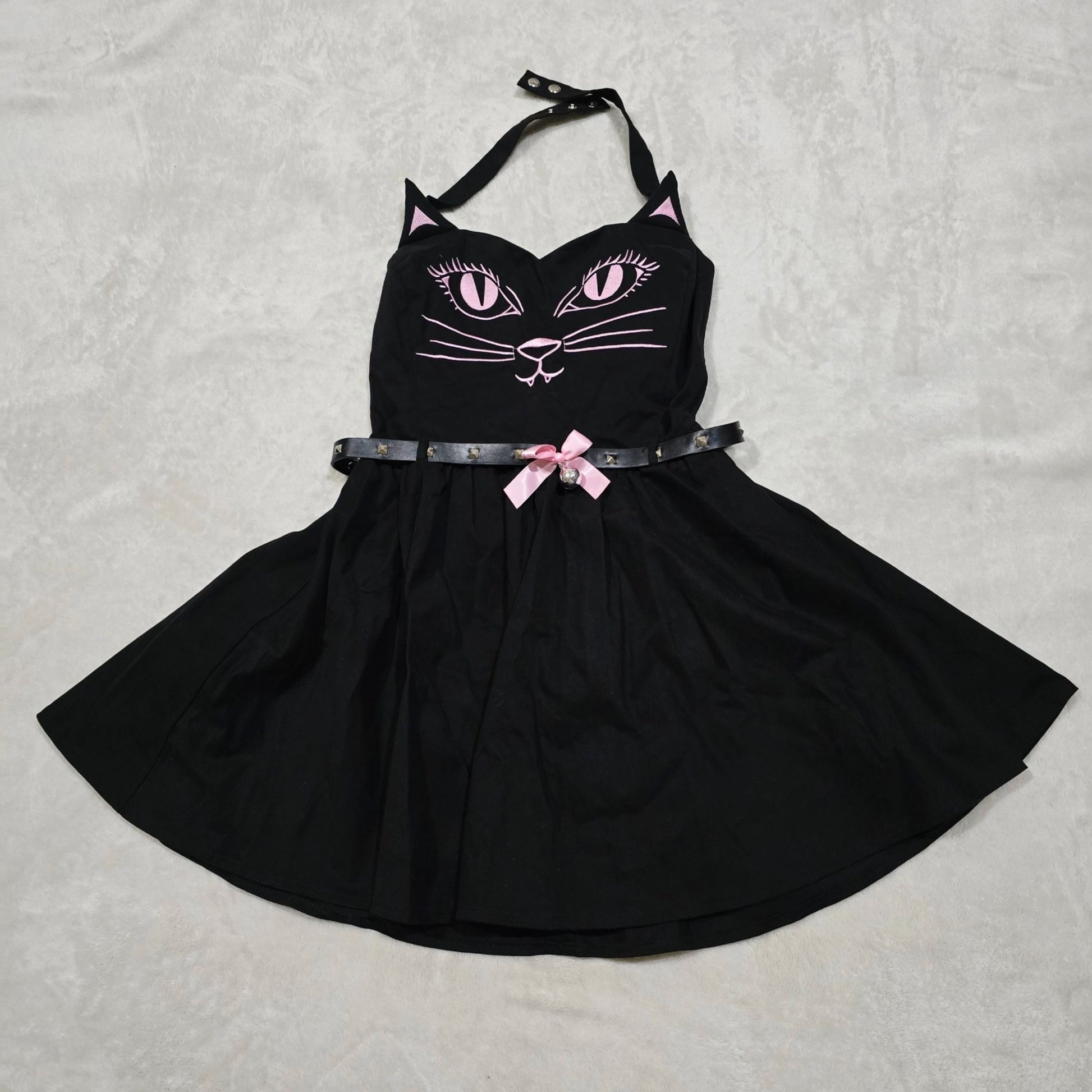 Right Meow 5-Piece Black & Pink Kitty Set Dress & Accessories -  - Costumes