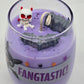 Artisan One Moon Flame Bite Night Fangtastic Cherry Wine Glass Candle