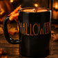 Artisan One Moon Flame Rae Dunn Happy Halloween Mug Candle Coffee Cake Creamy Vanilla 18oz