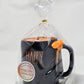 Artisan One Moon Flame Rae Dunn Happy Halloween Mug Candle Coffee Cake Creamy Vanilla 18oz