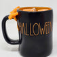 Artisan One Moon Flame Rae Dunn Happy Halloween Mug Candle Coffee Cake Creamy Vanilla 18oz