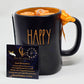 Artisan One Moon Flame Rae Dunn Happy Halloween Mug Candle Coffee Cake Creamy Vanilla 18oz