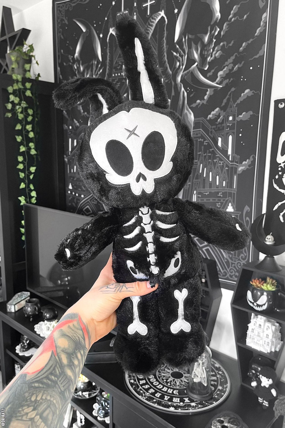 Dead Rabbit Cat Toy RIP Rabbit Plush Toy - - Plushies