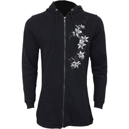 PURE OF HEART - Ladies Fish Tail Full Zip Hoody - Zip Sleeve -  - Hoodies