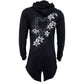 PURE OF HEART - Ladies Fish Tail Full Zip Hoody - Zip Sleeve -  - Hoodies