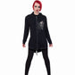 POCKET KITTEN - Ladies Fish Tail Full Zip Hoody - Zip Sleeve -  - Hoodies