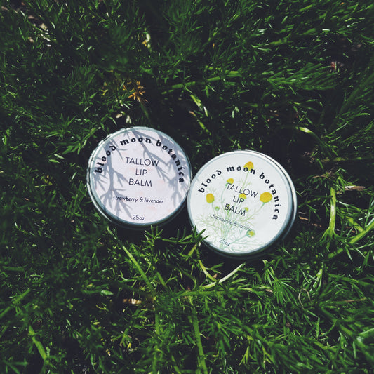 Tallow (Calendula Infused) Lip Balm -  - 