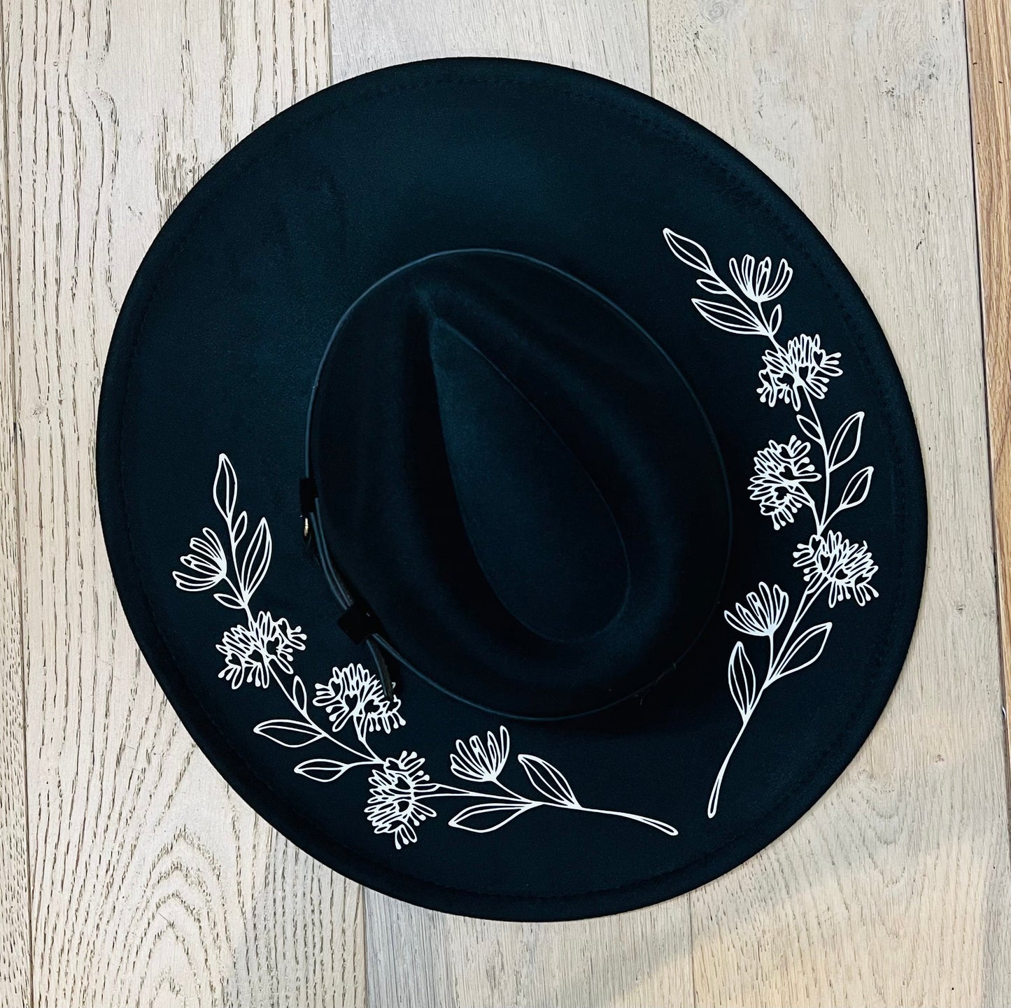 Vegan Felt Hat - XL Brim - Honeysuckle -  - 