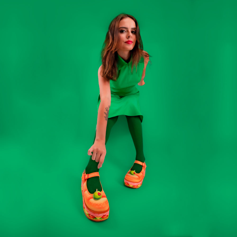 Footlong Women's Mary Jane Platform