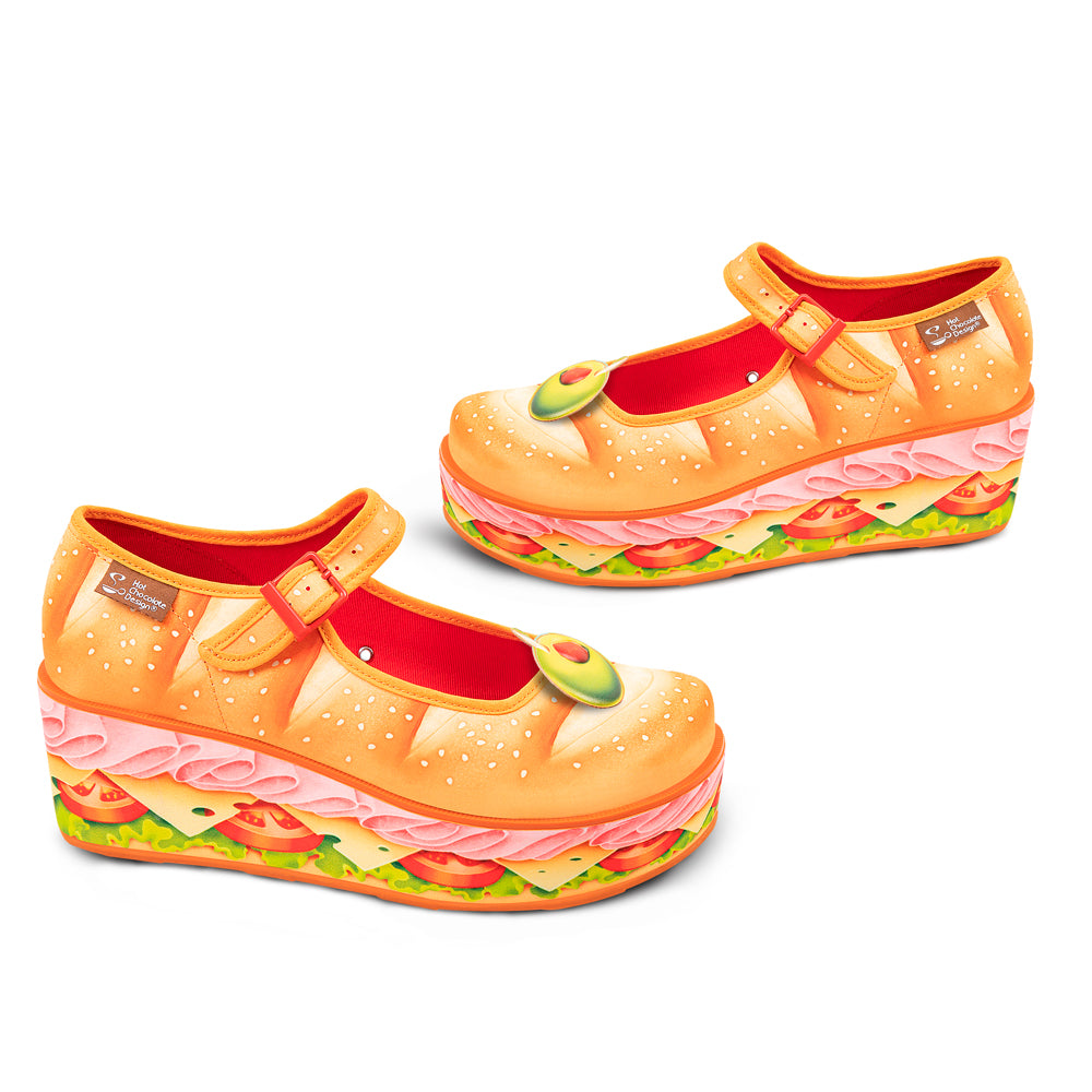 Footlong Women's Mary Jane Platform