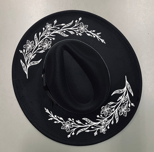 Vegan Felt Hat - XL Brim - Jasmine -  - 