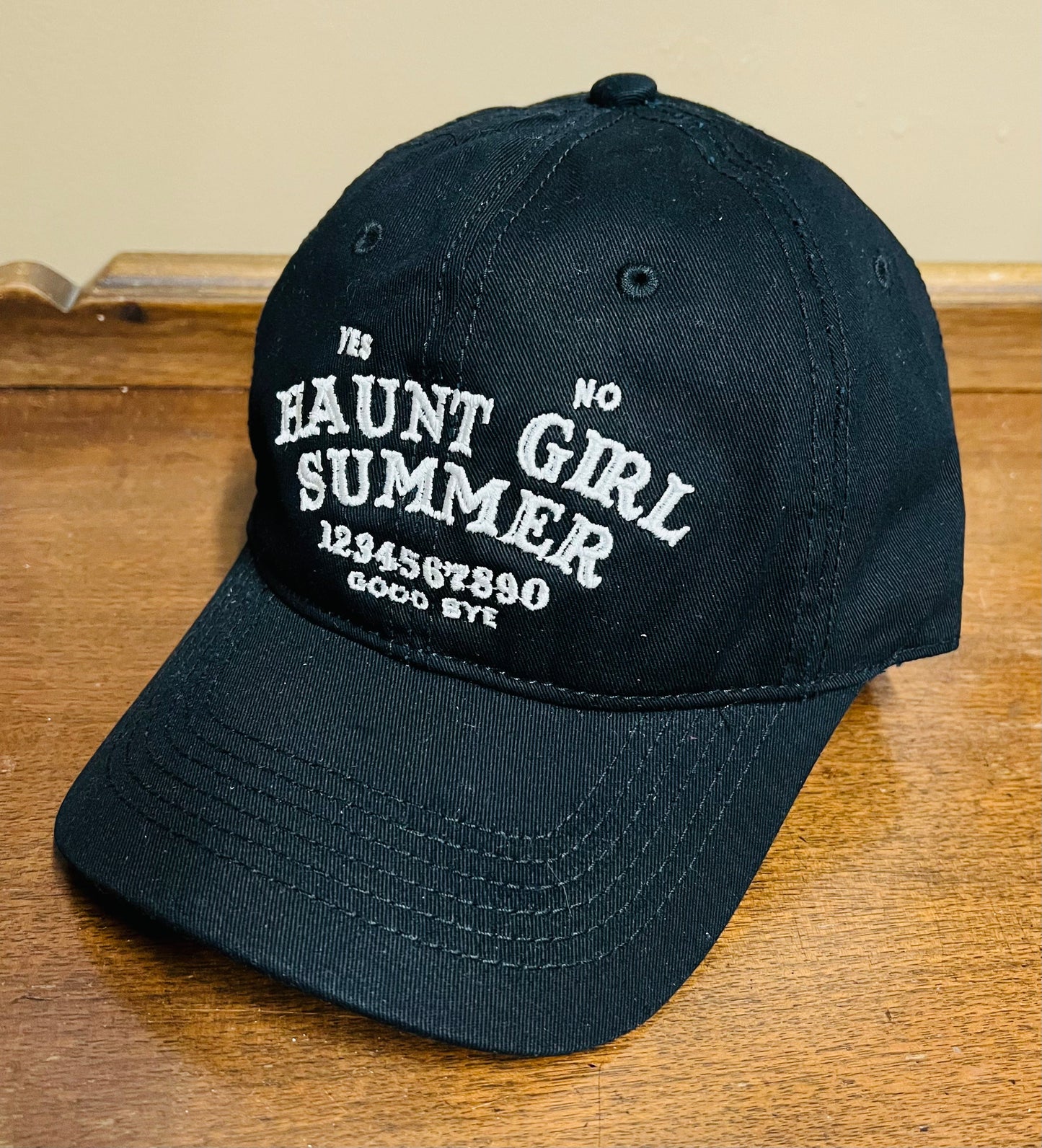 Haunt Girl Summer -  Embroidered Dad Hat -  - 