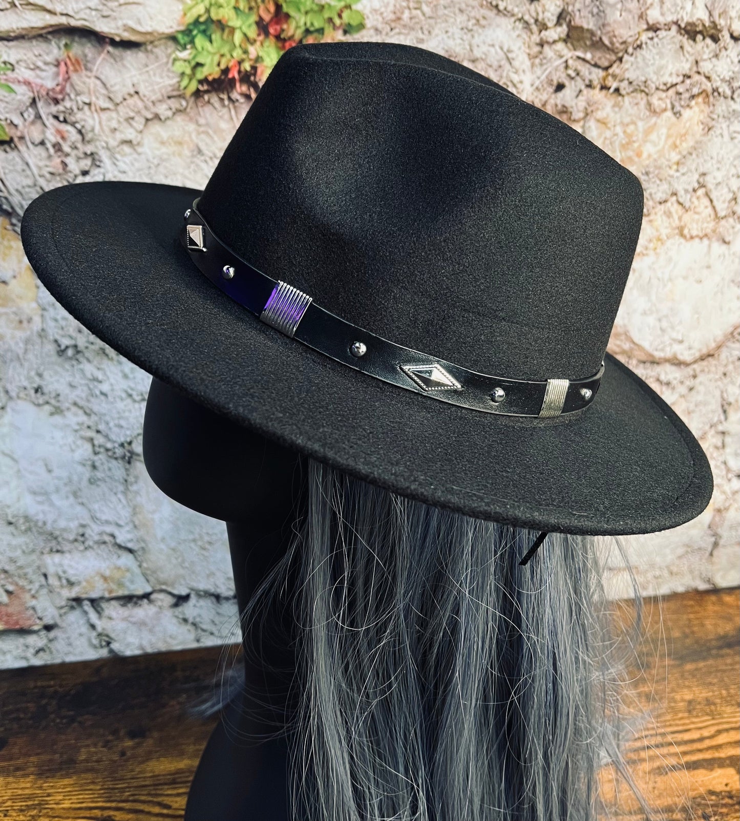 Vegan Felt Hat - Plain - Western - READY TO SHIP -  - 