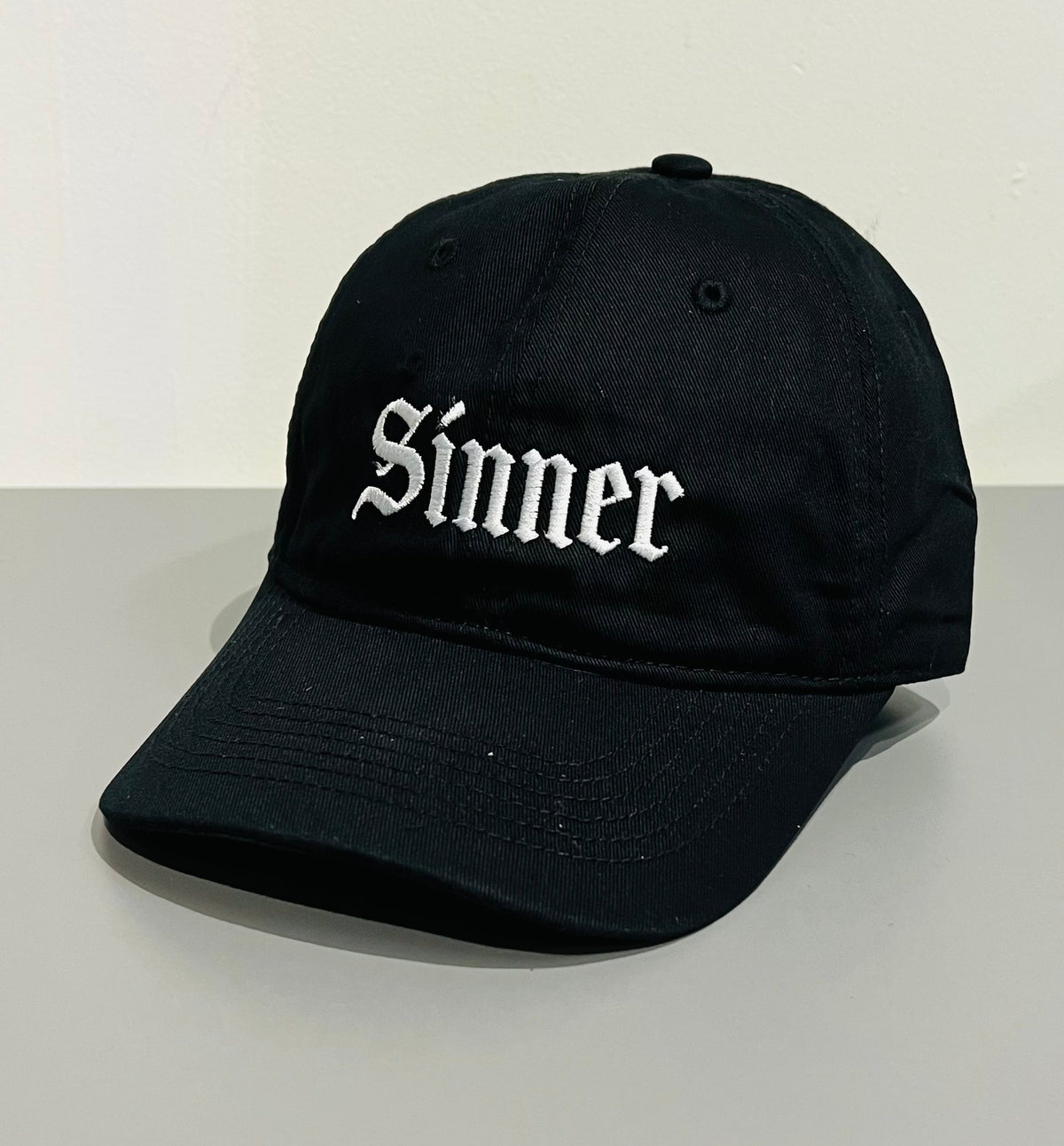 Sinner Embroidered Dad Hat -  - 