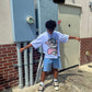 Ed Oversized Crop Top - Super Max Heavyweight Streetwear Essential