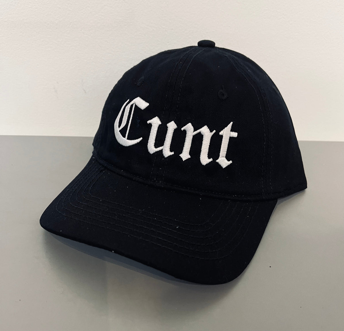CUNT Embroidered Dad Hat - READY TO SHIP -  - 
