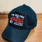 I'm only here to establish my alibi  -  Embroidered Dad Hat -  - 