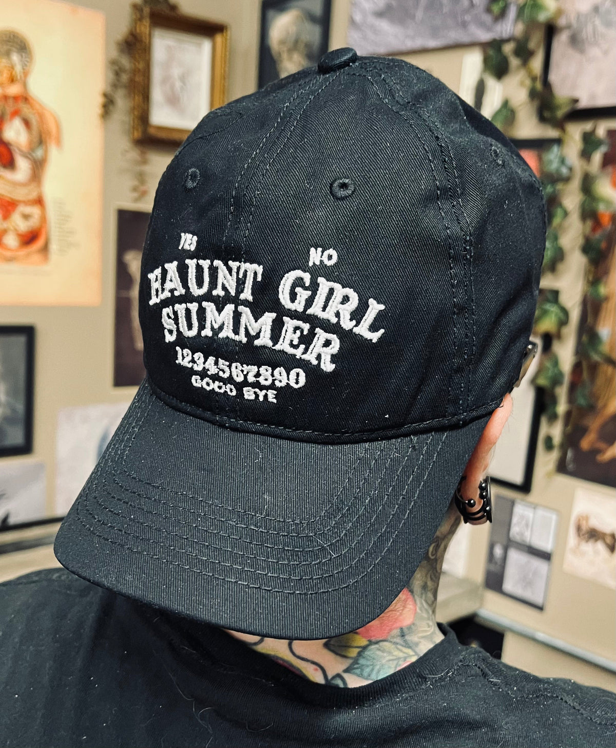 Haunt Girl Summer -  Embroidered Dad Hat -  - 