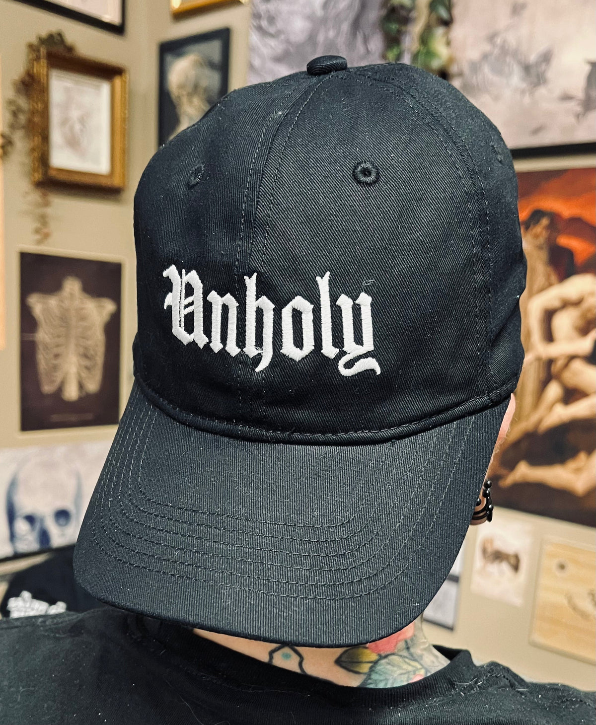 Unholy  -  Embroidered Dad Hat -  - 