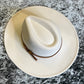 Fox & Fable - Vegan Felt Wide Brim Hat - XL - Cream - Plain -  - 