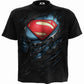 SUPERMAN - RIPPED - T-Shirt Black -  - T-Shirts