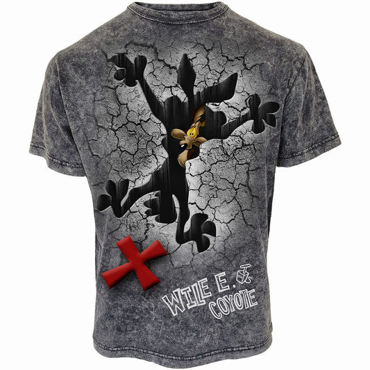 COYOTE - MISSED THE SPOT - Acid Wash T-Shirt -  - T-Shirts
