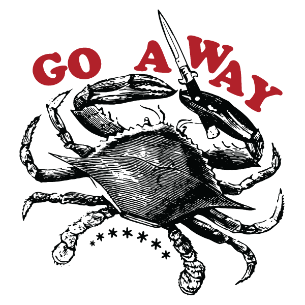 'Go Away' Shirt -  - T-Shirts