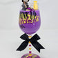Artisan One Moon Flame Drink Up Witches Wine Glass Candle Cherry Cheesecake 18oz