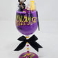 Artisan One Moon Flame Drink Up Witches Wine Glass Candle Cherry Cheesecake 18oz