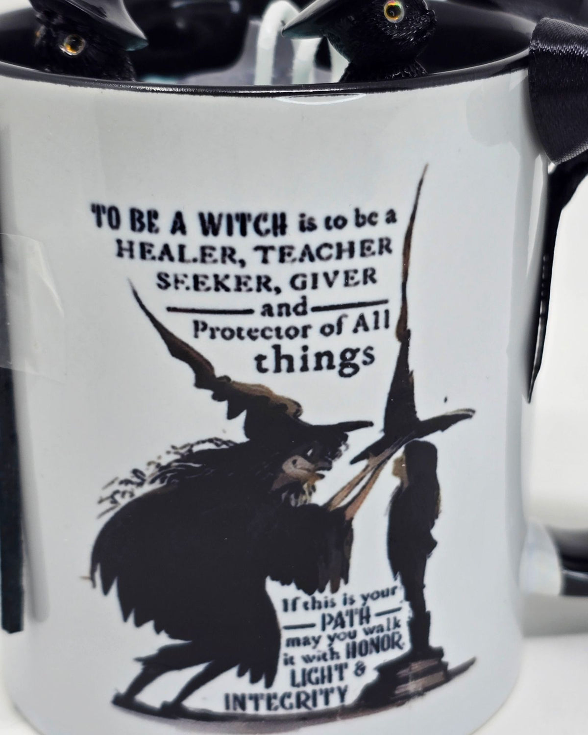 Artisan One Moon Flame Hedgewitch Hearth Mug Rosemary Cedar Candle