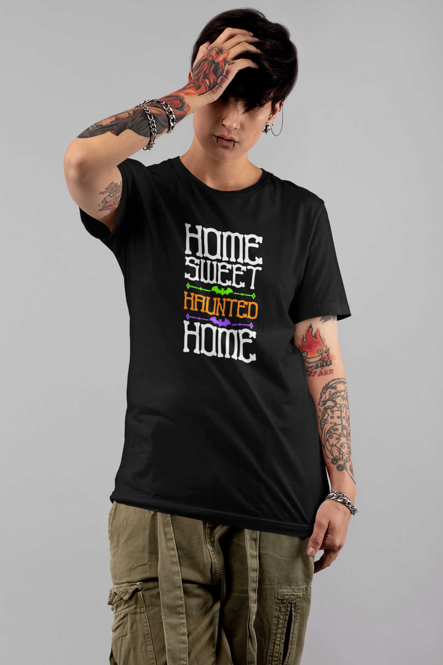 Home Sweet Haunted Home Spooky Tee - Unisex Halloween Shirt