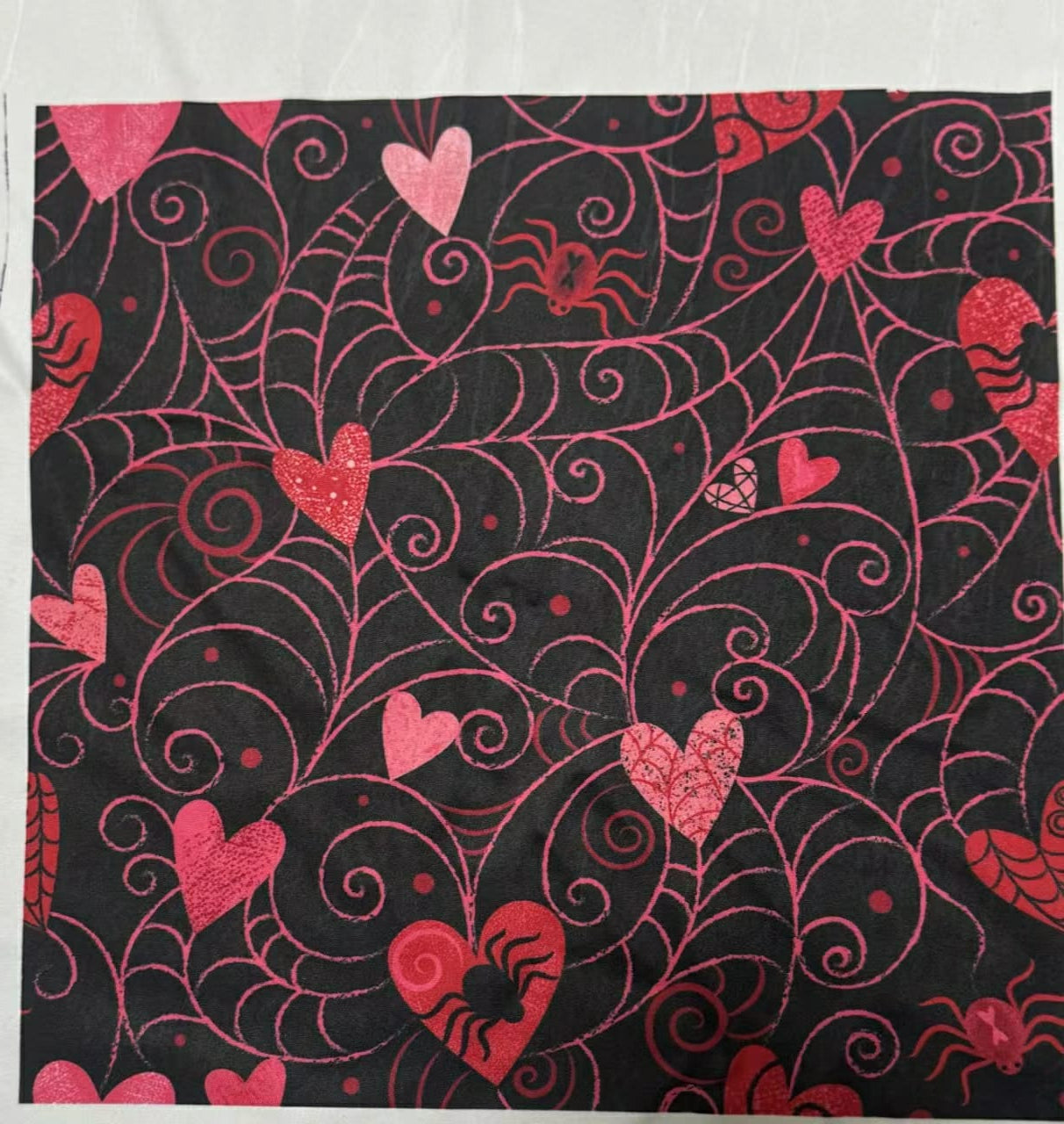 Web of Love Valentine Spooky Spider Web Johanna Parker Exclusive Leggings -  - Leggings