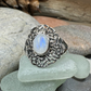 Celtic Starglow Moonstone Ring -  - Ring