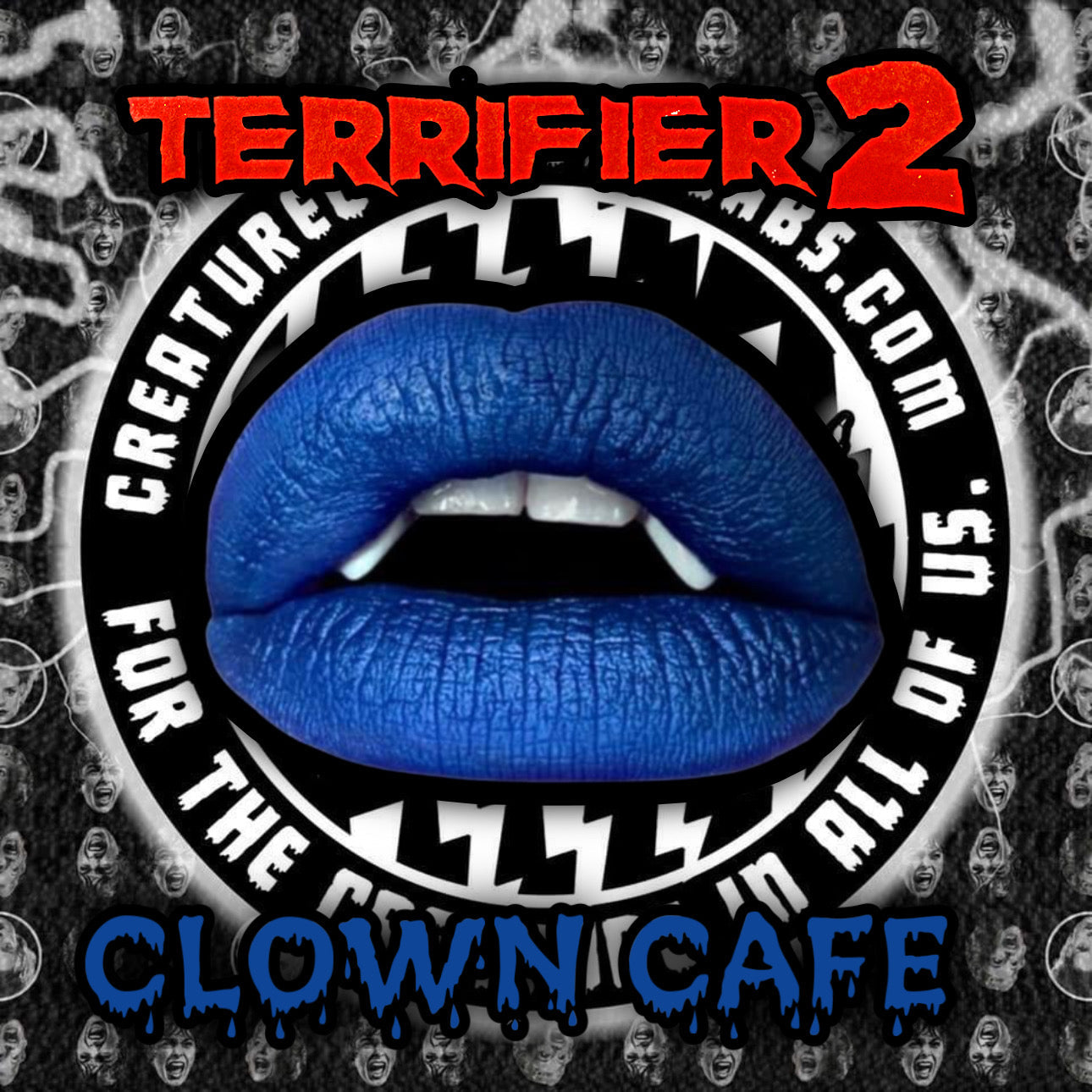 TERRIFIER Mutilation Matte Lipsticks W/ VHS Horror FX
