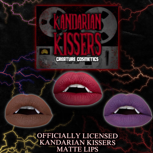 Kandarian Kissers Matte Lipsticks W/ Horror FX