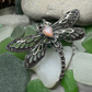 Damsel Dragonfly Marcasite Brooch