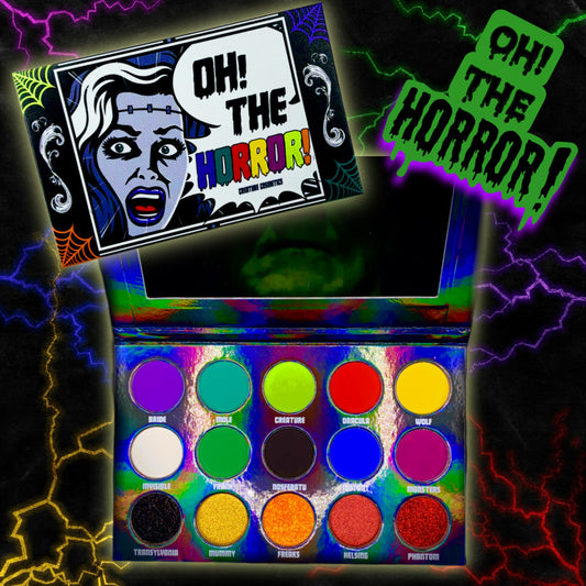 OH! THE HORROR Eyeshadow Palette W/ 12 FX Shades